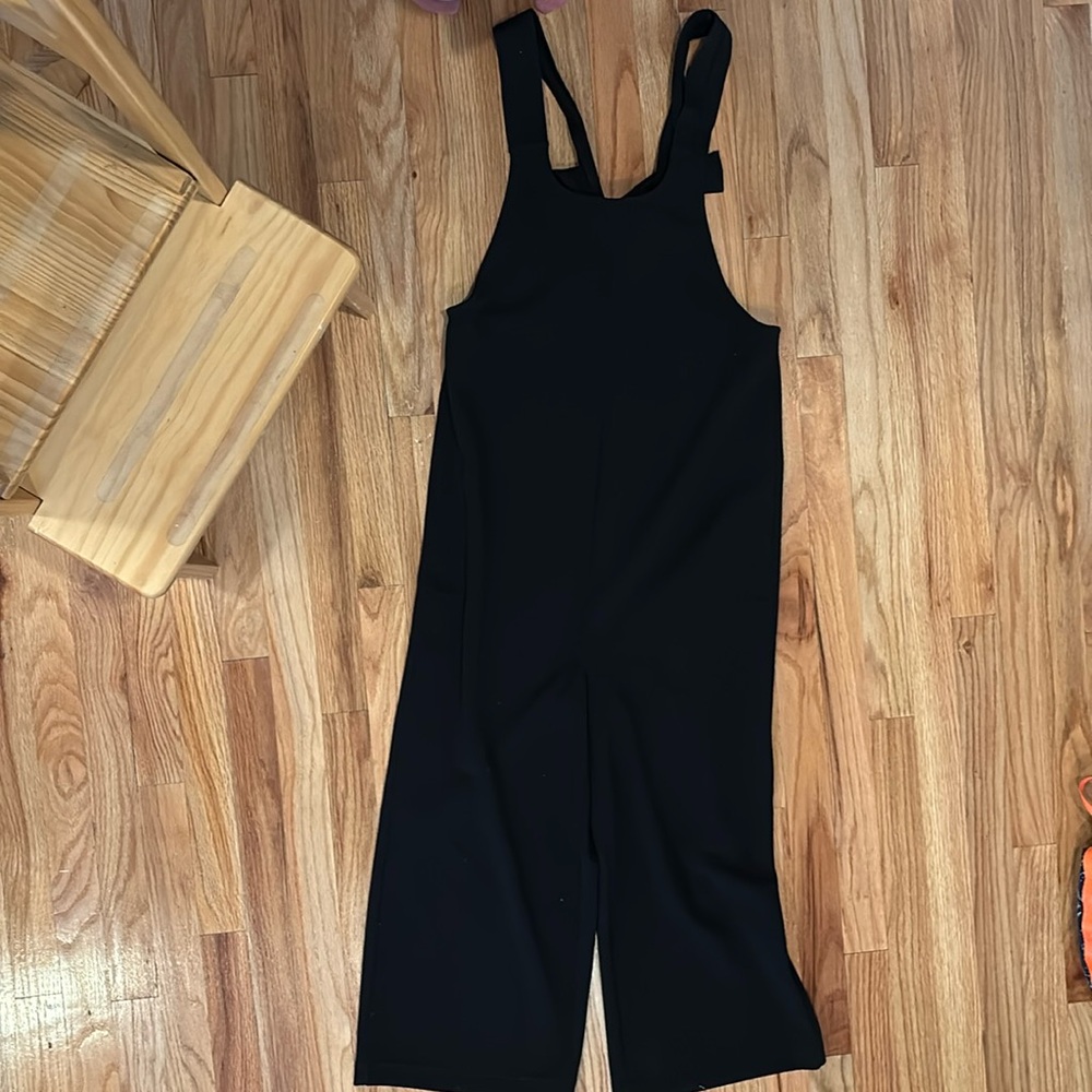 Madewell Black Jumpsuit Culottes, size S